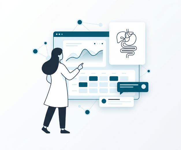 Book online, share reports, and get expert GI guidance